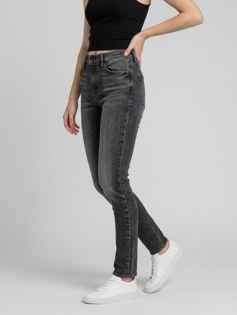 MOTHER Mid‎ Rise Dazzler Ankle Black Stargazing Size 28